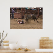 Fallen Rider staat op het punt zijn boze berg te o Poster (Keuken)