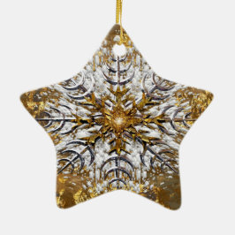 Fallen Snow Keramisch Ornament
