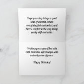 Fallen Tree in Autumn Moss - Aangepaste Verjaardag Kaart (Binnen)