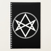 Fallen unicursal hexagram planner (Voorkant)