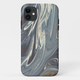 Fallen Waves Art | Beste moderne abstracte schilde Case-Mate iPhone Case