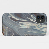 Fallen Waves Art | Beste moderne abstracte schilde Case-Mate iPhone Case (Achterkant (horizontaal))