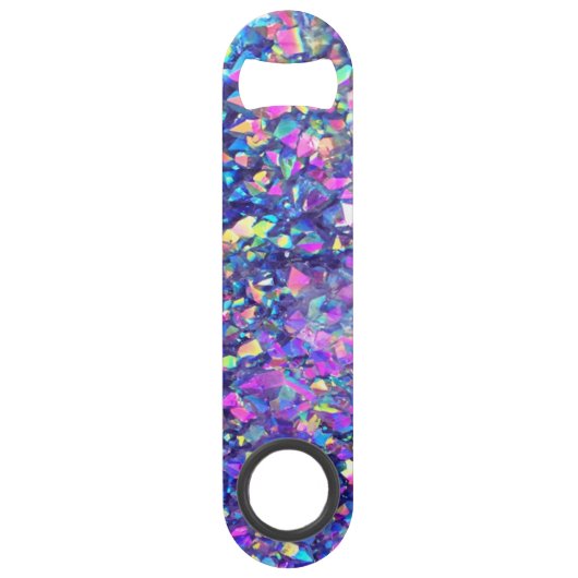 Fallende Bubbelkristallen Speed Flessenopener (Voorkant)