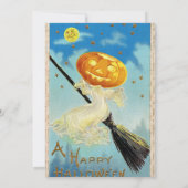 Falletje Happy Halloween Pumpkin-heks (Achterkant)