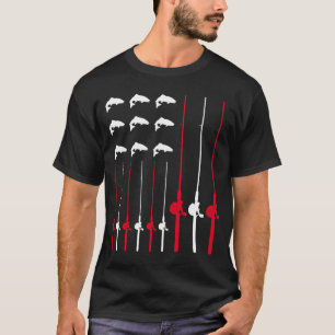 Fallfish Master (Amerikaanse vlag) 1 T-shirt