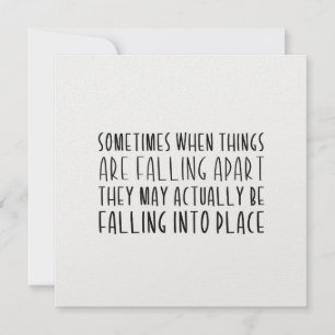 FALLING 5,25 x 5,25-kaart Kaart