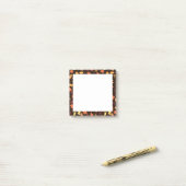 Falling Autumn Leaves Post schrijft Post-it® Notes (Op bureau)
