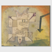 Falling Bird Paul Klee 1919 Cadeaupapier (Vlak)