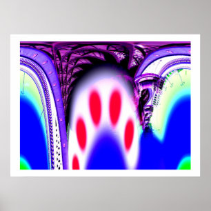 Falling bridge poster