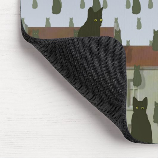 Falling Cats Mousepad Muismat (Hoek)