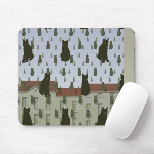 Falling Cats Mousepad Muismat (Met muis)