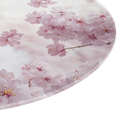 Falling Cherry Blossom Snijplank (Hoek)