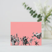 Falling Circus Briefkaart (Staand voorkant)