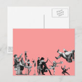 Falling Circus Briefkaart (Voorkant / Achterkant)