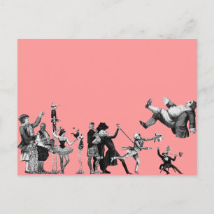 Falling Circus Briefkaart