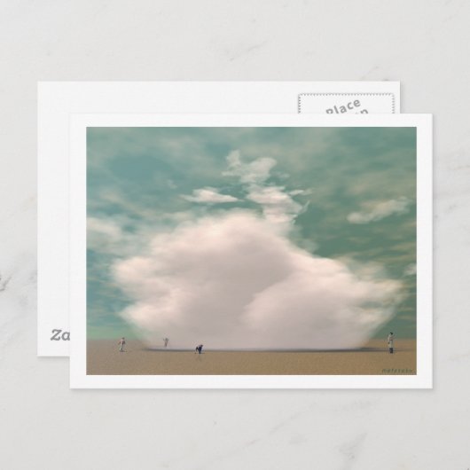 FALLING CLOUD BRIEFKAART (Voorkant / Achterkant)
