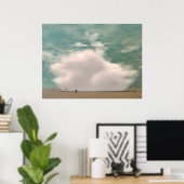 FALLING CLOUD POSTER (Thuiskantoor)