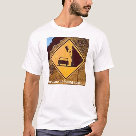 Falling Cow T-shirt (Voorkant)