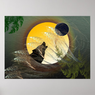 Falling Feathers Poster