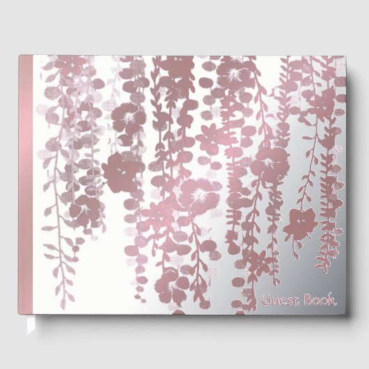 Falling Flowers Gastenboek (Voorkant)