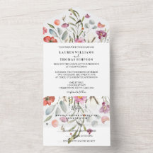 Falling Flowers Wedding