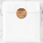 Falling Forever Ronde Sticker (Tas)