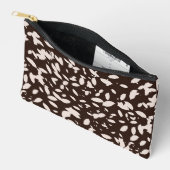 Falling Grace Zwart & Wit Print Cut Naaien Klein Etui (Open)