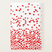 Falling Hearts Dagelijks budget Planner (Achterkant)