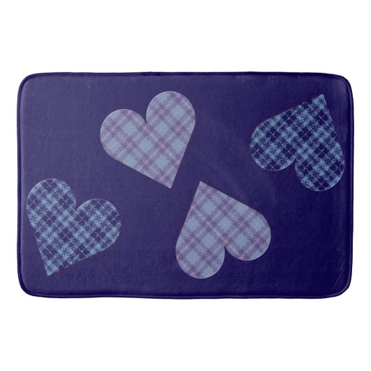 Falling Hearts in het voorjaar Badmat (Voorkant)