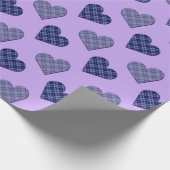 Falling Hearts in het voorjaar Cadeaupapier (Hoek)