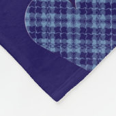 Falling Hearts in het voorjaar Fleece Deken (Hoek)