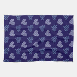 Falling Hearts in het voorjaar Theedoek