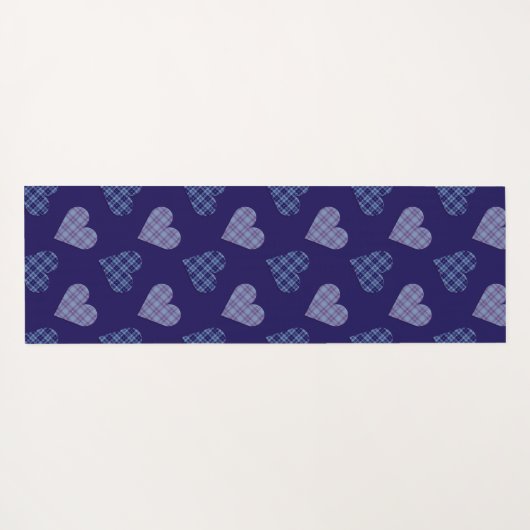 Falling Hearts in het voorjaar Yogamat (Achterkant (horizontaal))