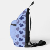 Falling Hearts in Spring draagtas Sling Bag (Rechts)