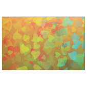 Falling Hearts Oranje Stof (Fat Quarter)