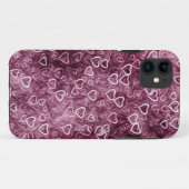 Falling Hearts - Pink Case-Mate iPhone Case (Achterkant (horizontaal))