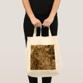 Falling Hearts - Sepia Tote Bag (Voorkant (product))