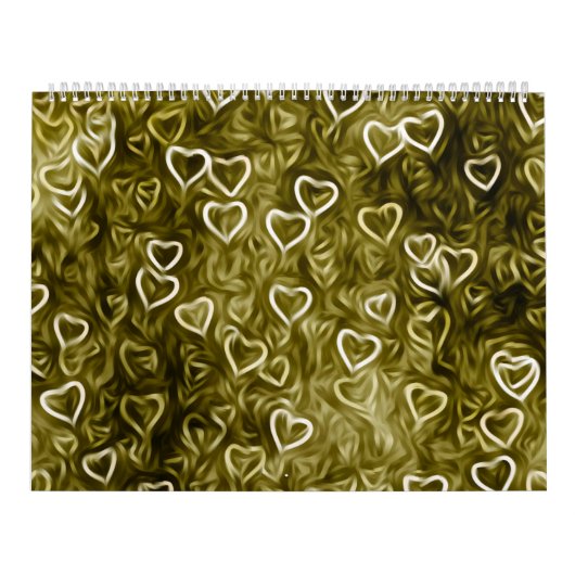 Falling Hearts - Yellow Kalender (Hoes)