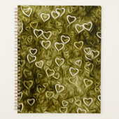 Falling Hearts - Yellow Planner (Voorkant)