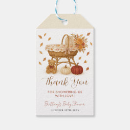 Falling in Love Boho Baby shower Gift Label Cadeaulabel