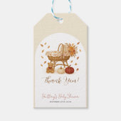 Falling in Love Boho Baby shower Gift Label Cadeaulabel (Voorkant)