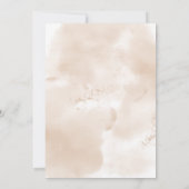 Falling In Love Boy Babykleding Baby shower Kaart (Achterkant)