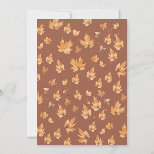 Falling in Love Bruids Douche Uitnodiging (Achterkant)