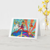 Falling in LOVE by Cindy Higby Kaart (Gele Bloem)