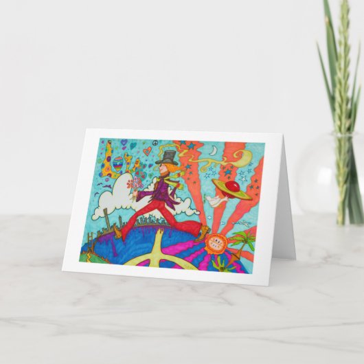 Falling in LOVE by Cindy Higby Kaart (Voorkant)