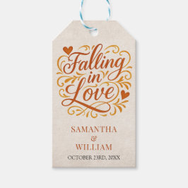 Falling in Love Modern Autumn Wedding  Cadeaulabel