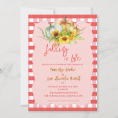 "Falling in Love" Rustic Fall Huwelijksuitnodiging (Voorkant)