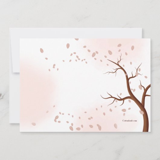 Falling in Love Valentijnsdag Party Invitation Kaart (Achterkant)