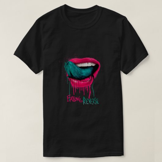 Falling In Reverse - Official Merchandise - Lips T T-shirt (Design voorkant)