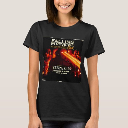 Falling In Reverse Watch The World Burn T-shirt (Voorkant)